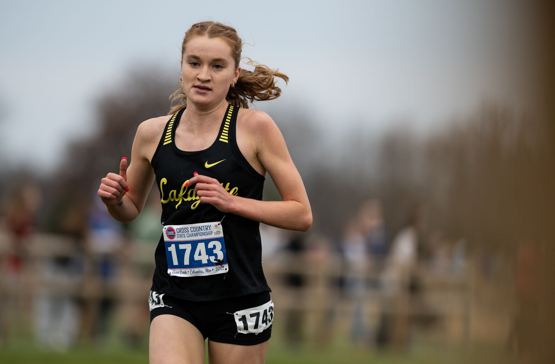 Class 5 Missouri state championship meet, girls race